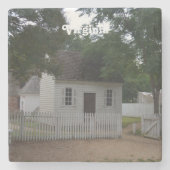 Williamsburg-Gehöft Steinuntersetzer (Vorderseite)