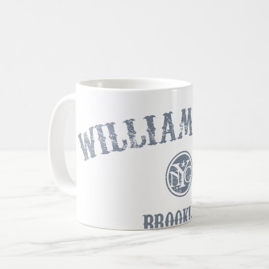 Williamsburg Kaffeetasse (Vorderseite Links)