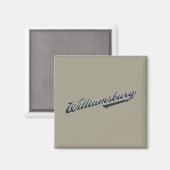 Williamsburg Magnet (Vorderseite/Rückseite)