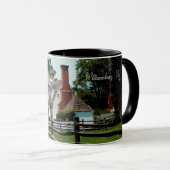 WILLIAMSBURG, VA-KAFFEE-TASSE TASSE (VorderseiteRechts)