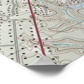 Williamsburg VA Map (1981) Colonial Virginia City Poster (Ecke)