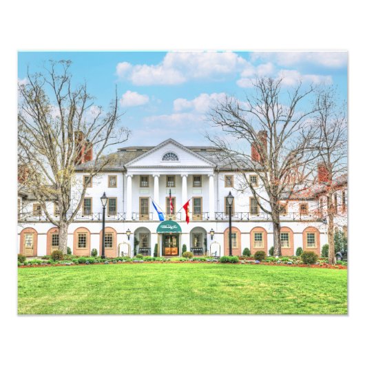 Williamsburg VA Virginia - Williamsburg Inn Print Fotodruck (Vorne)