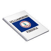 Williamsburg Virginia Notizblock (Rechte Seite)