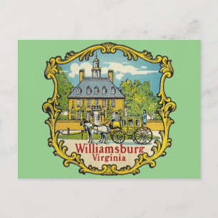 Williamsburg Virginia - Postkarte
