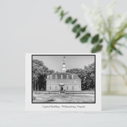 Williamsburg, Virginia Postkarte (Stehend Vorderseite)