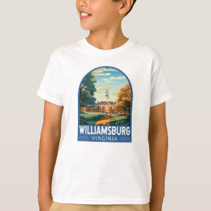 Williamsburg Virginia Reise Kunst Vintage T-Shirt