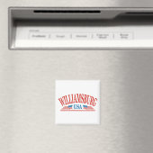 Williamsburg Virginia USA Magnet (In Situ (Geschirrspüler))