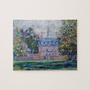 Williamsburg Willkommensbild / Künstler Larry Lere Puzzle