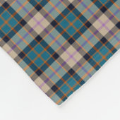 Williamson alte Tartan-Fleecedecke Fleecedecke (Ecke)