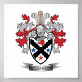 Williamson Familienwappen Coat of Arms Poster (Vorne)