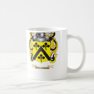 Williamson-Familienwappen (Wappen) Kaffeetasse