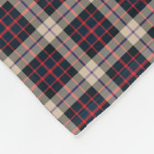 Williamson moderne Tartan-Fleecedecke Fleecedecke (Ecke)