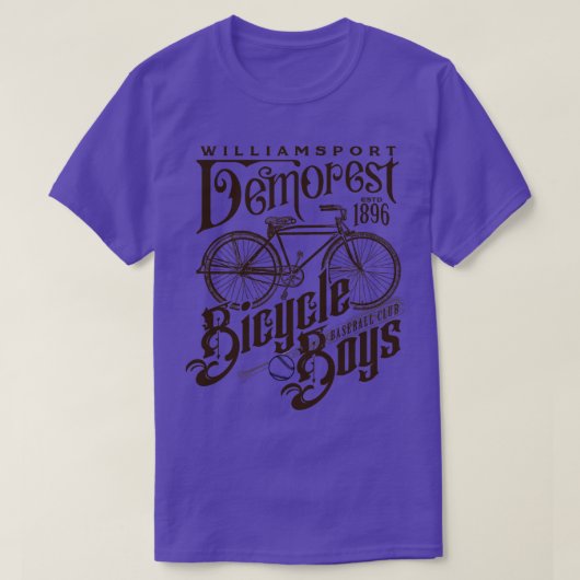 Williamsport Demorest Bicycle Boys T-Shirt (Design vorne)