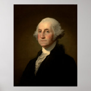 Williamstown Portrait von George Washington Poster
