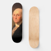 Williamstown Portrait von George Washington Skateboard (Vorderseite)