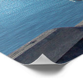 Williamstown wharf poster (Ecke)