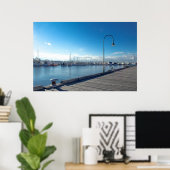 Williamstown wharf poster (Heimbüro)