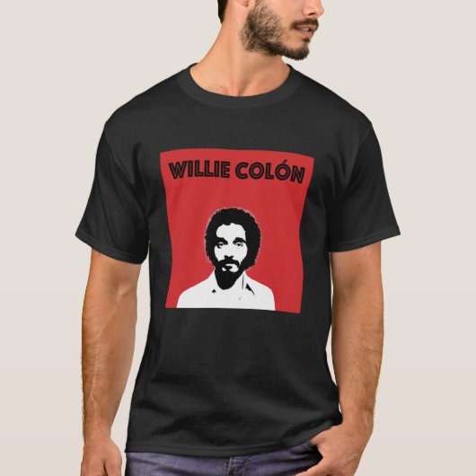 Willie Colón, der salsa man Classic T-Shirt (Vorderseite)