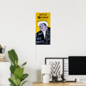 Willie Dixon Blues Folk Art Poster (Heimbüro)