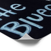 Willie Dixon Blues Folk Art Poster (Ecke)