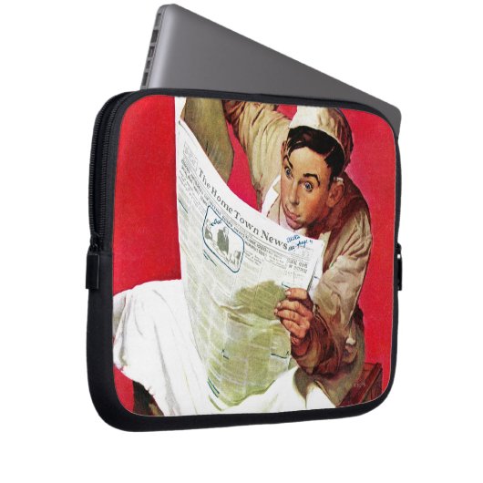 Willie Gillis auf K.P. Laptopschutzhülle (Vorne Rechts)