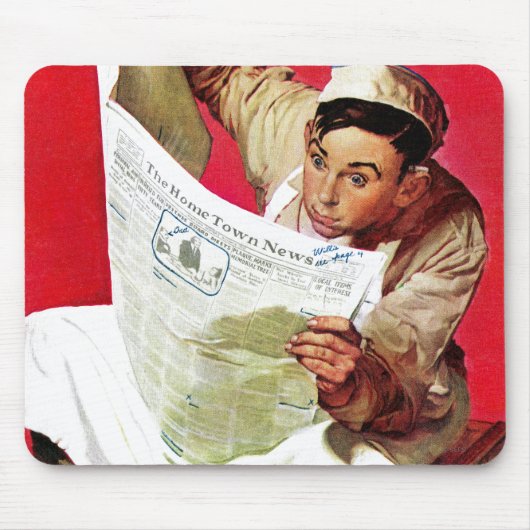 Willie Gillis auf K.P. Mousepad (Vorne)