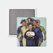 Willie Gillis' Package von Zuhause Magnet (Vorderseite/Rückseite)