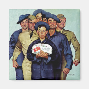 Willie Gillis' Package von Zuhause Magnet