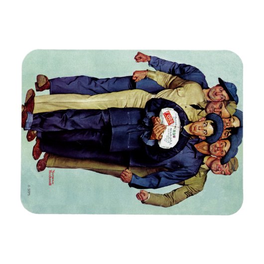 Willie Gillis' Package von Zuhause Magnet (Horizontal)