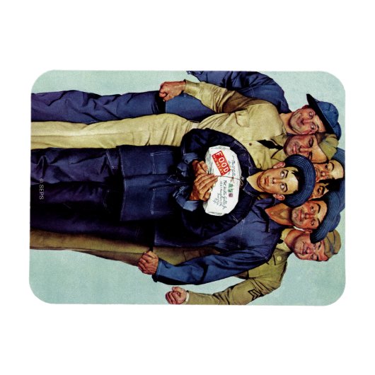 Willie Gillis' Package von Zuhause Magnet (Horizontal)