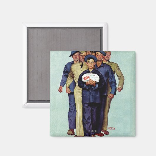 Willie Gillis' Package von Zuhause Magnet (Vorderseite/Rückseite)