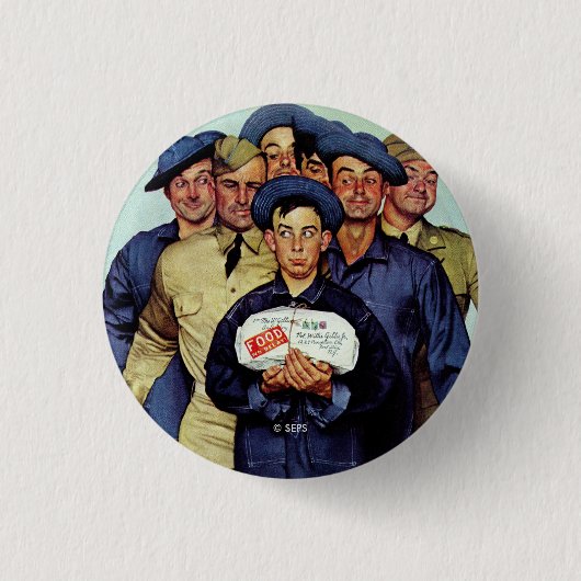 Willie Gillis' Paket von Zuhause Button (Vorderseite)