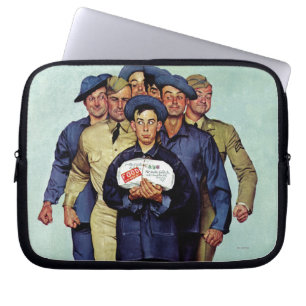 Willie Gillis' Paket von Zuhause Laptopschutzhülle
