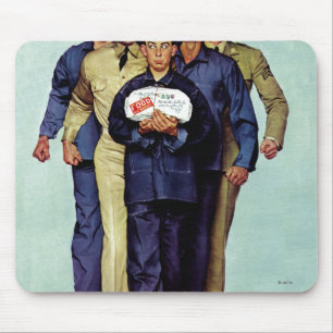 Willie Gillis' Paket von Zuhause Mousepad