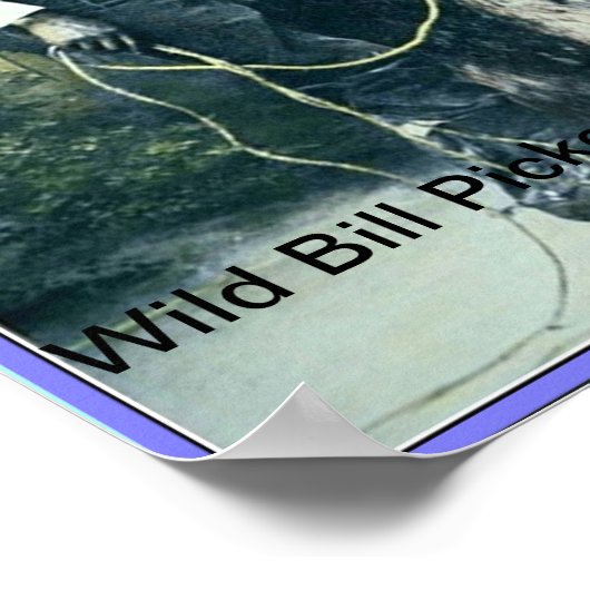 Willie M. "Bill" Pickett Poster (Ecke)