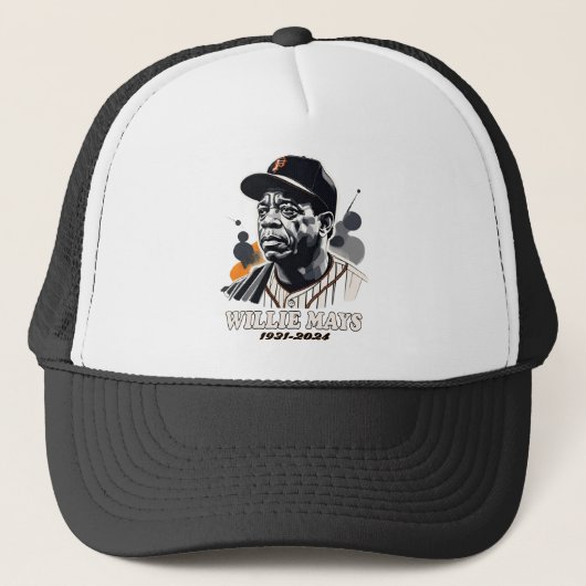 Willie Mays Truckerkappe (Vorderseite)