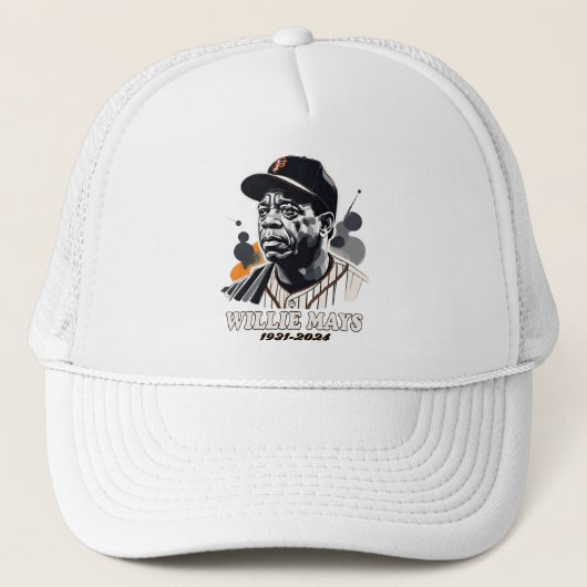 Willie Mays Truckerkappe (Vorderseite)
