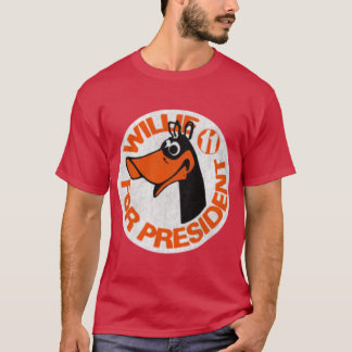 Willie the Duck für Präsident T-Shirt