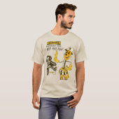 Willie Wiredhand Electric wird Sie umbringen T-Shirt (Vorne ganz)