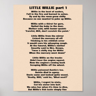 WILLIEN POEM Teil 1 Poster