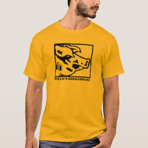 WILLIES RAUCHEHOUSE BLACK PIGG T-Shirt