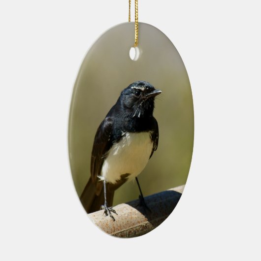 WillieWagtail Keramikornament (Rechts)
