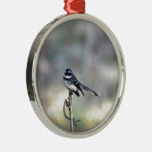 WILLIEWAGTAIL LÄNDLICHES QUEENSLAND AUSTRALIEN ORNAMENT AUS METALL (Rechts)