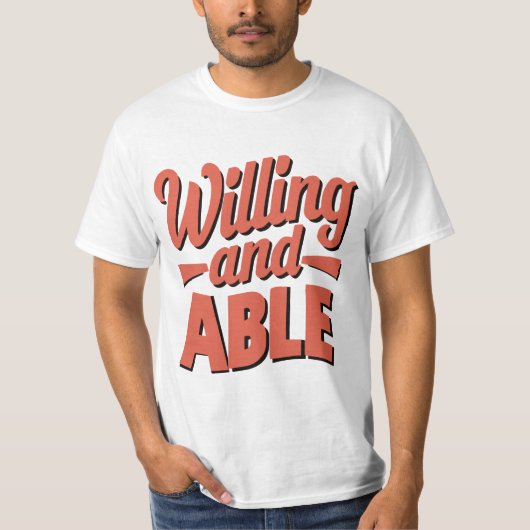 Willing and bale T-shirt Design (Vorderseite)