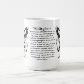 Willingham, der Ursprung, die Bedeutung und das Kaffeetasse (Mittel)