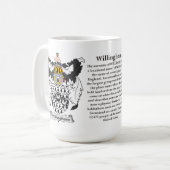 Willingham, der Ursprung, die Bedeutung und das Kaffeetasse (Vorderseite Links)