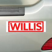 Willis Briefmarke Autoaufkleber (Auf Auto)