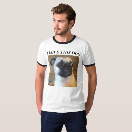WILLIS DAS MOPS-SHIRT T-Shirt (Vorne ganz)