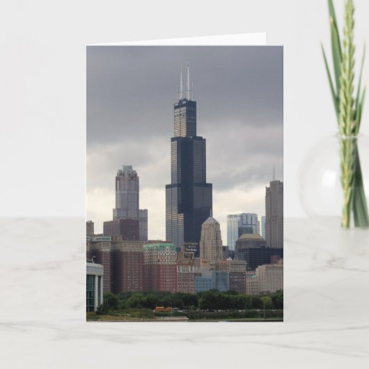 Willis Tower - Chicago, Illinois Grußkarte Karte (Vorderseite)