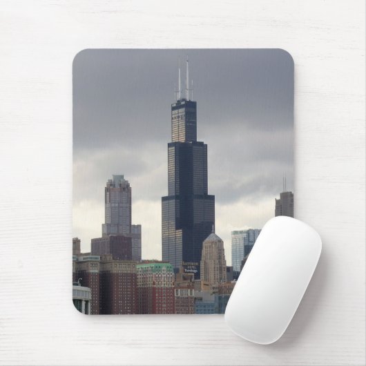 Willis Tower - Chicago, Illinois Mousepad (Mit Mouse)